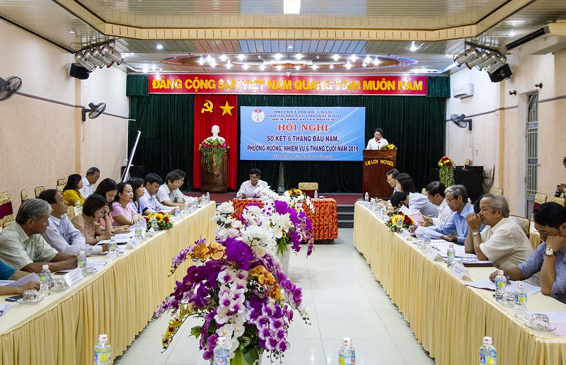 Hội Luật gia các tỉnh, thành phố Duyên hải Miền Trung và Tây Nguyên tổ chức sơ kết 06 tháng đầu năm và triển khai nhiệm vụ 6 tháng cuối năm 2019